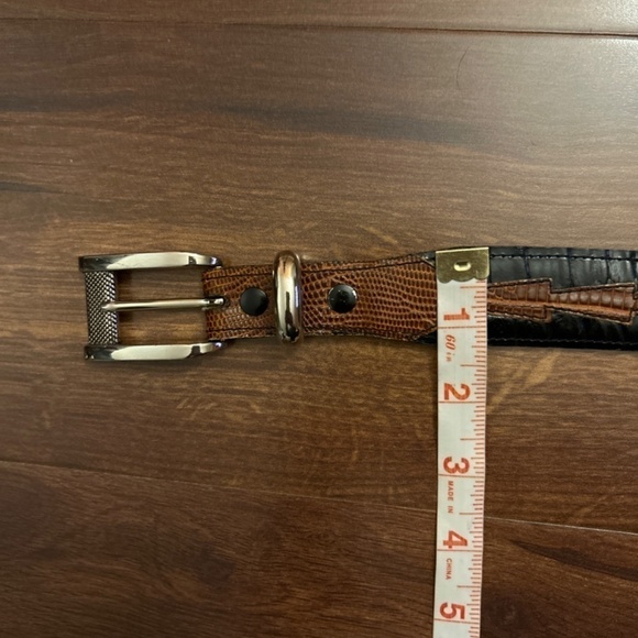 Men's Leather Belt - Picture 7 of 8